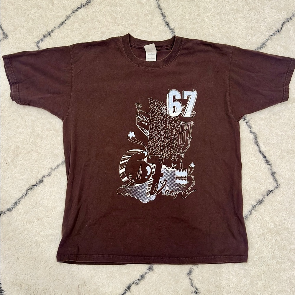 Brown Large Men's T-Shirt From Francis Ford Coppola’s 67th Birthday Party rare